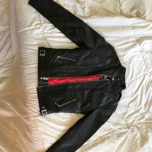 Straight to Hell Women's leather jacket